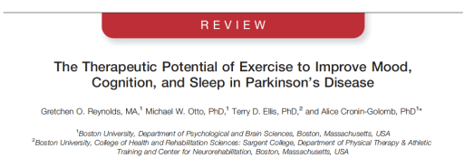 Persistent Exercise and Physical Therapy Improve Motor and Non-Motor ...